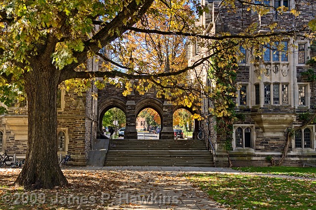 slides/CX102209_HDR31_01_2_3_4_5.jpg Buildings hawkins HDRI jim hawkins princeton u princeton university Churches Triple Arches between Henry Hall, left, and Foulke Hall, right